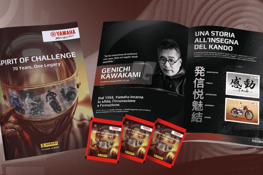 yamaha album panini