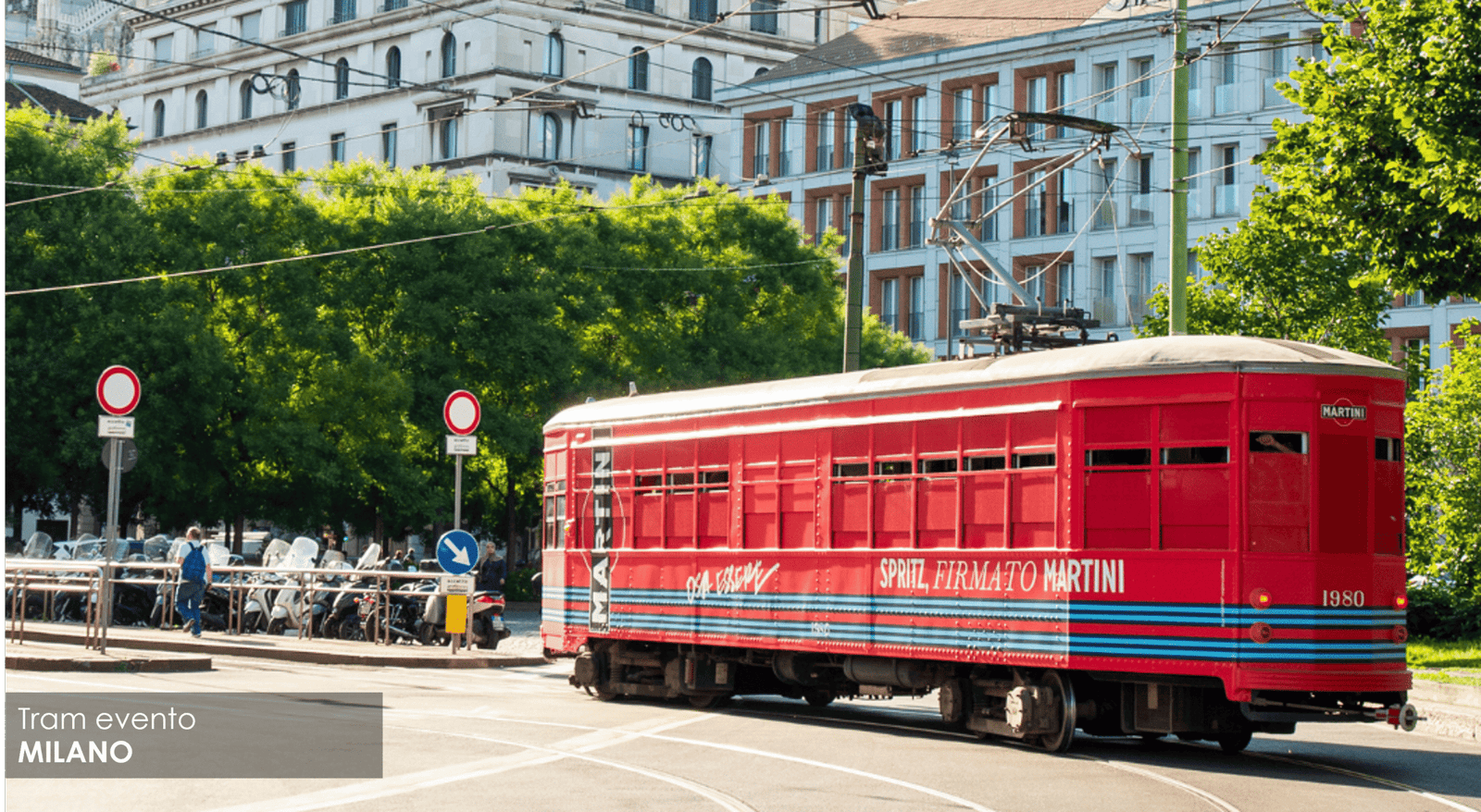 Tram evento MARTINI